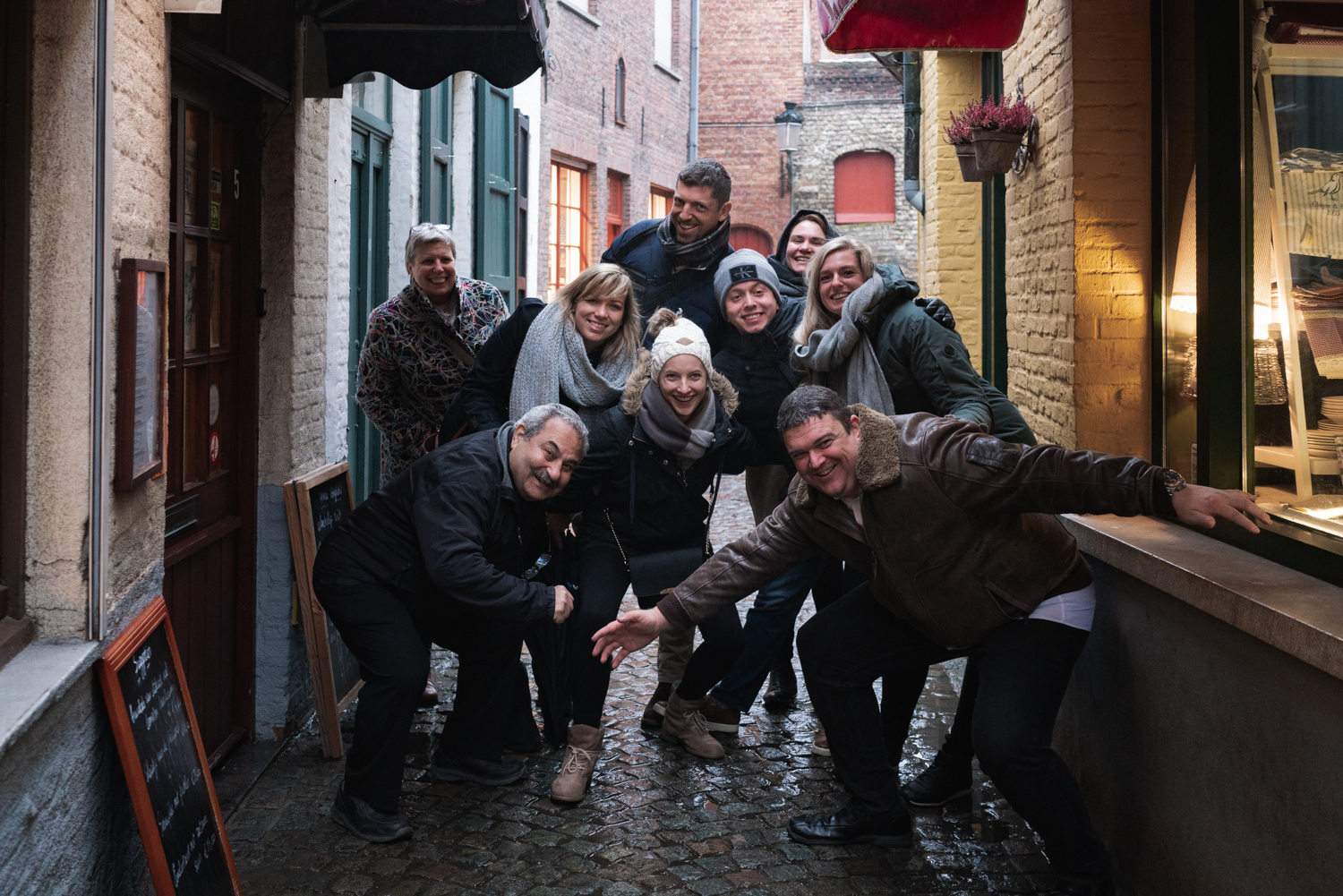 In Bruges teambuilding in het Brugse centrum