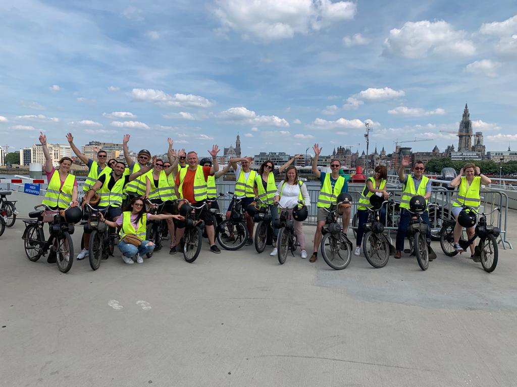 Solex teambuilding nabij Damme