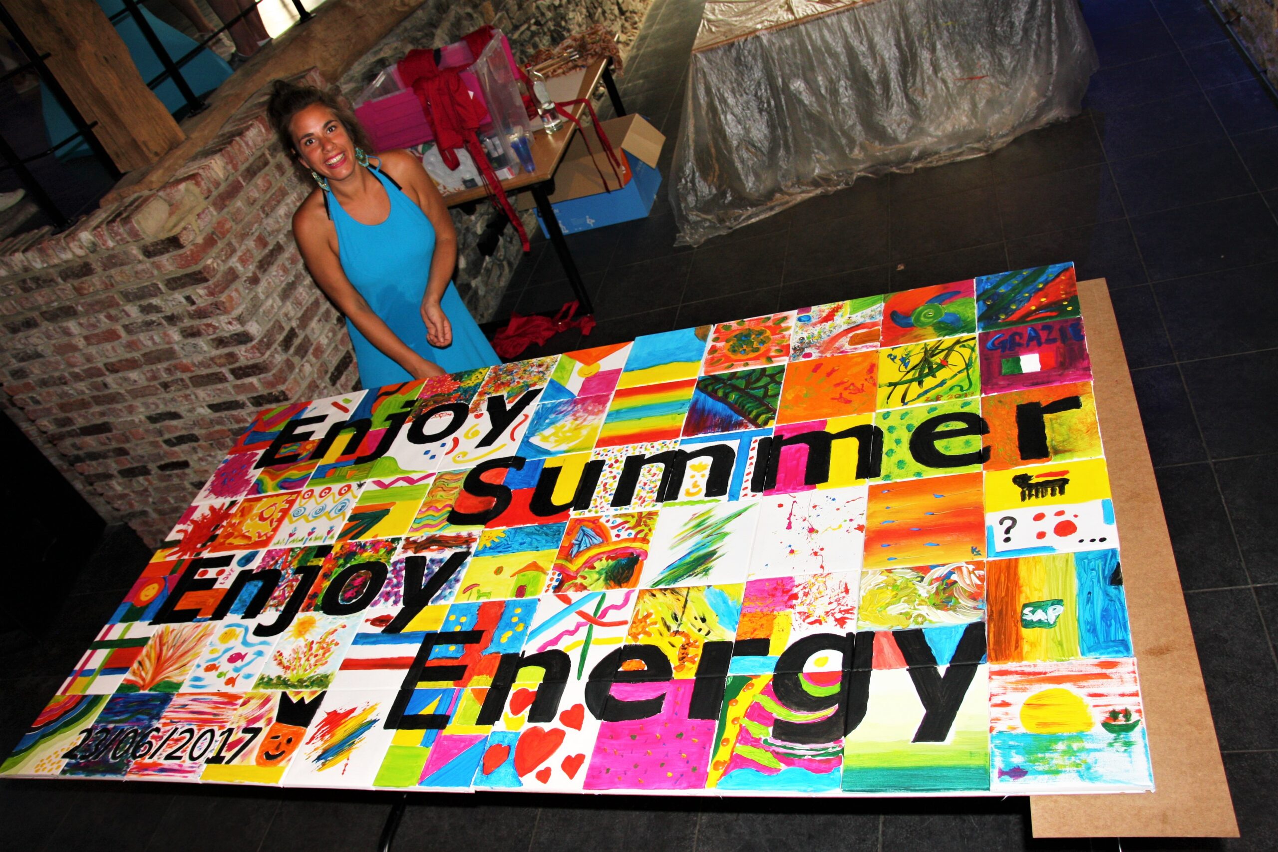 Art Academy: Enjoy Summer Energy schilderij