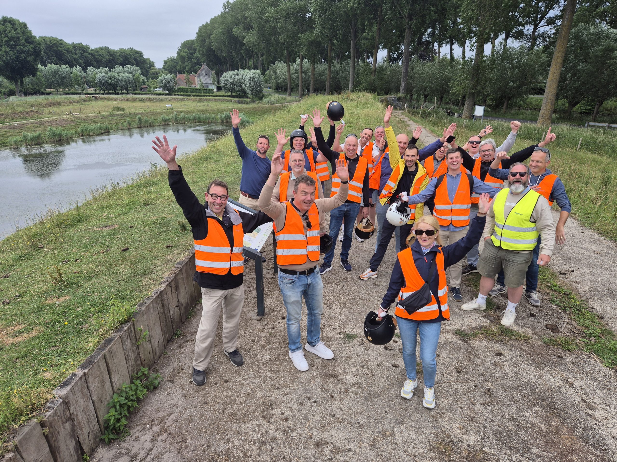 Randonnée en Solex Wienerberger Bruges–Damme