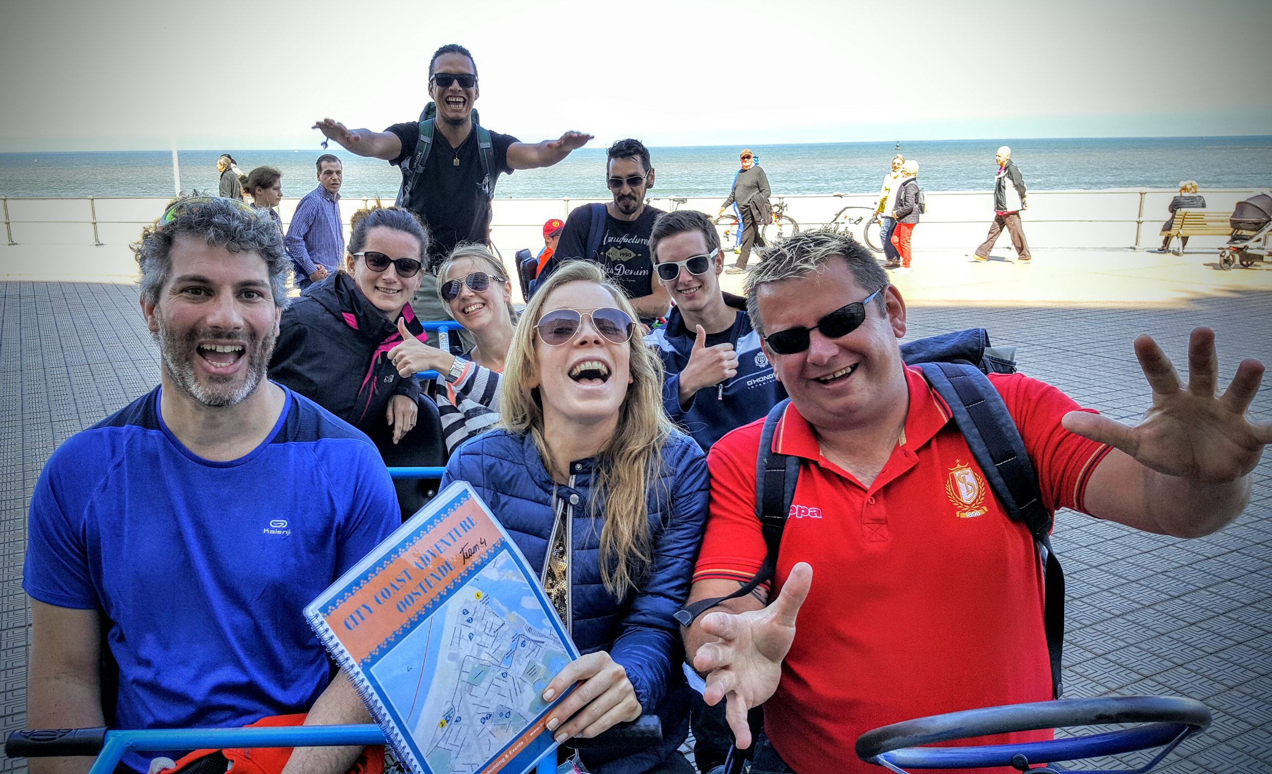 Teambuilding en bedrijfsevents aan de kust in Oostende